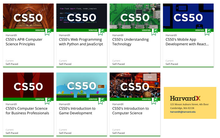 harvardxcourses